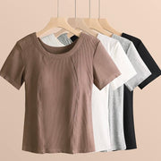 Supreme Plus Size Built-In Bra T-Shirt