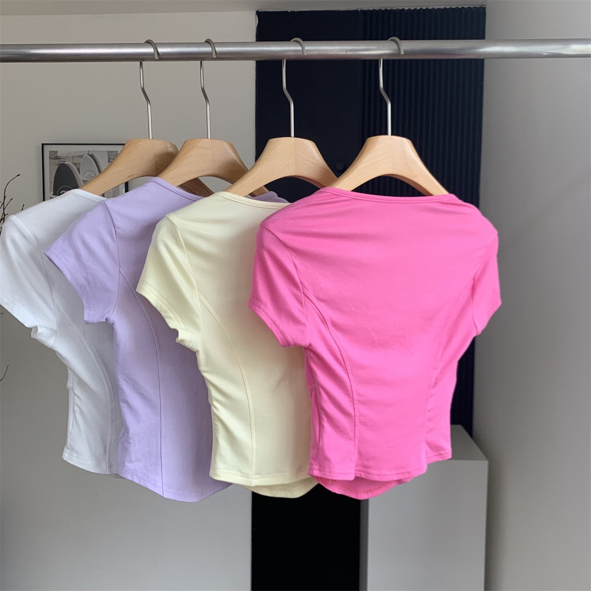 Mia Built-In Bra Bustier Tee