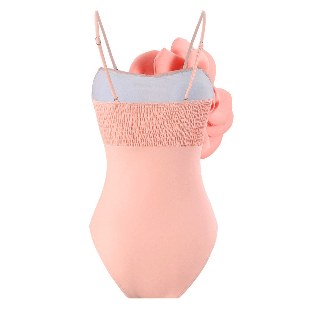 3D Dahlia Monokini with Skirt Set