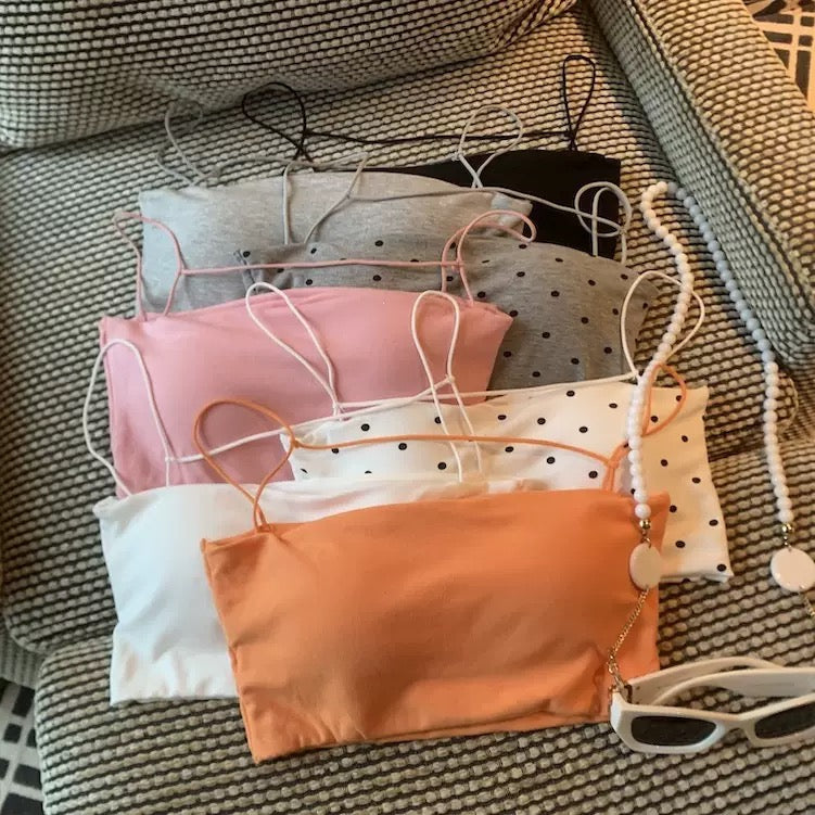 It Girl Built-in Bra Cami Top