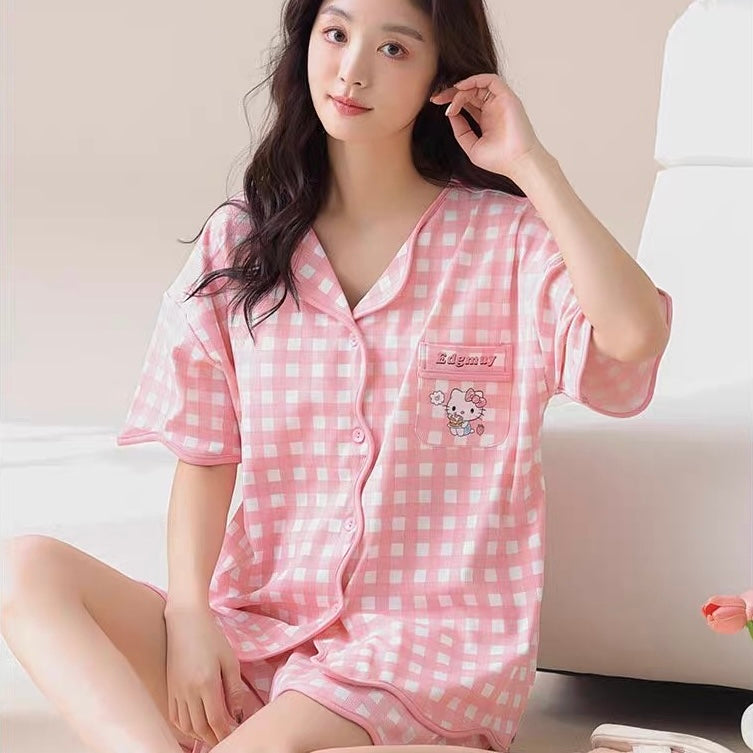 Hello Kitty Padded Nightsuit
