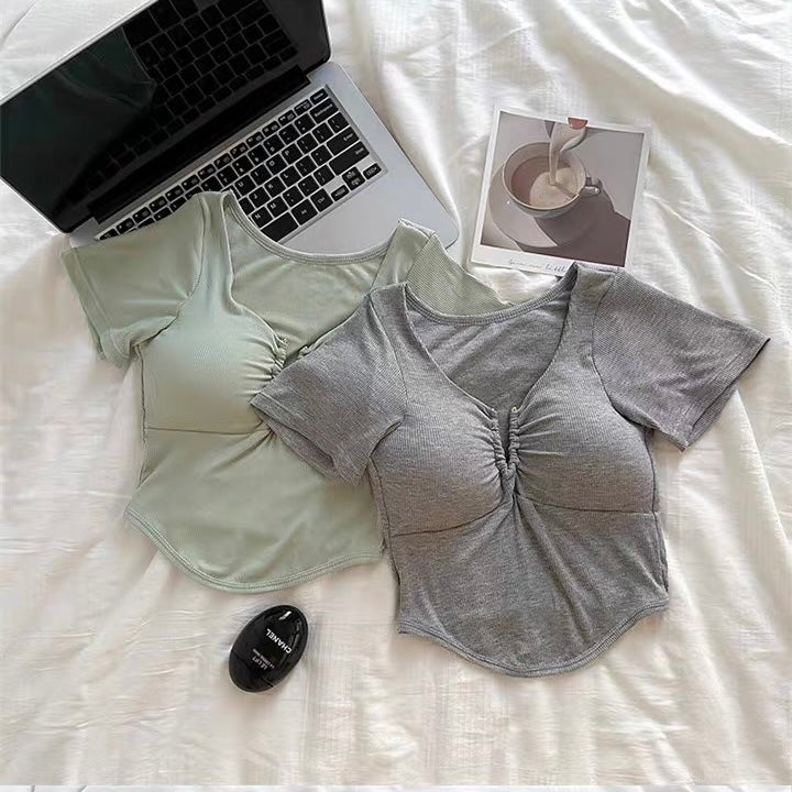 Tokyo Stylish Built-In Bra Top