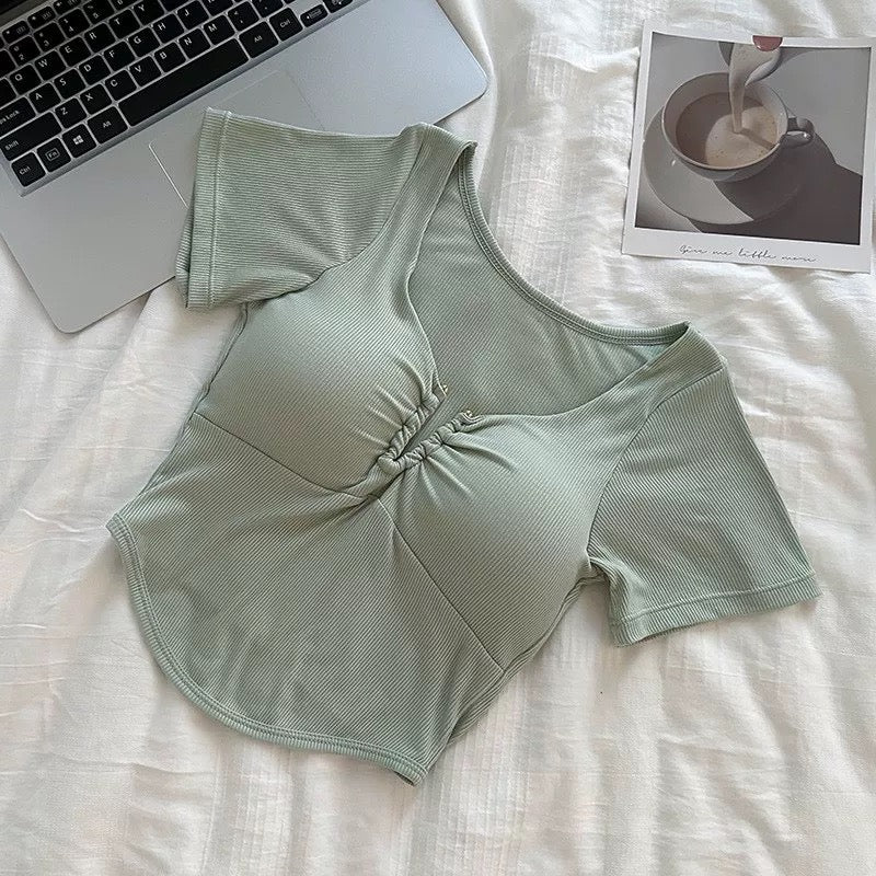 Tokyo Stylish Built-In Bra Top