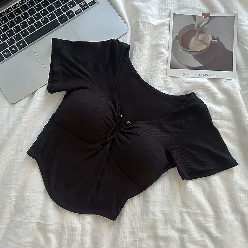 Tokyo Stylish Built-In Bra Top