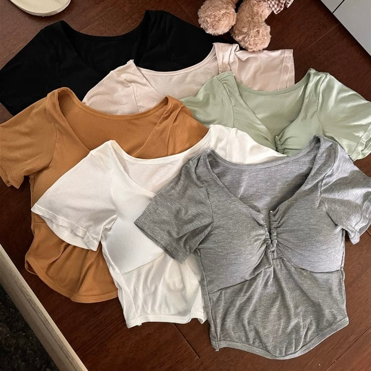 Tokyo Stylish Built-In Bra Top