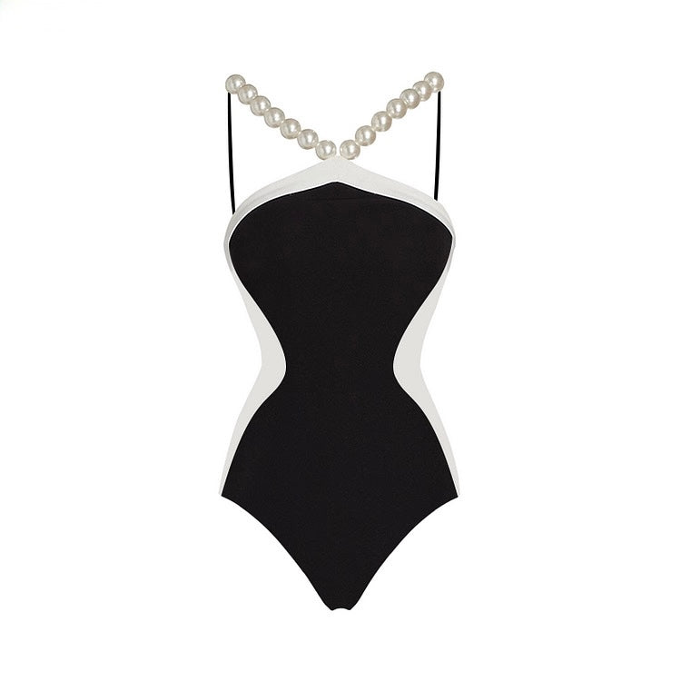 Midnight Pearl Monokini & Skirt Set