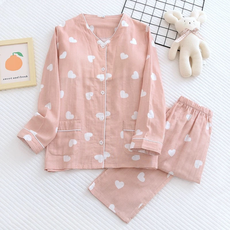 Heart & Hugs Padded Nightsuit Set