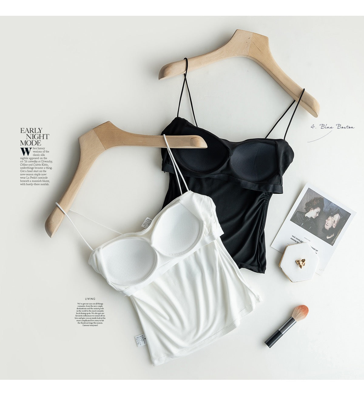 Minimalist Built In Bra Spaghetti Top