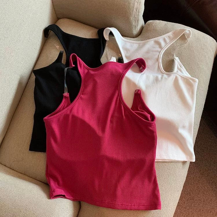 Nairobi Invisible Strap Built-In Bra camisole