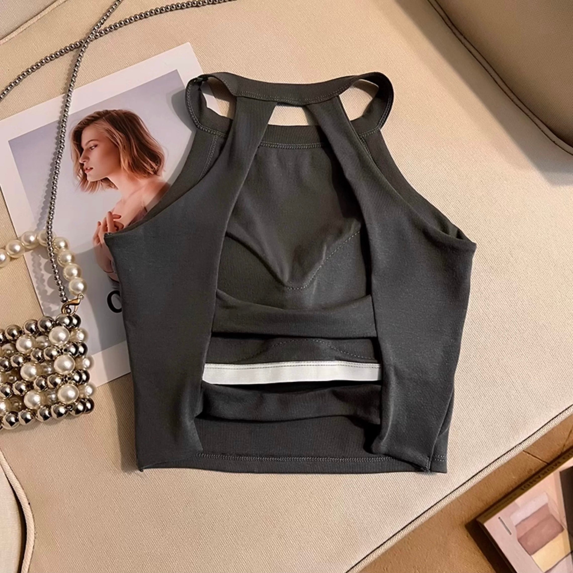 Oslo Backless Built-In Bra Camisole