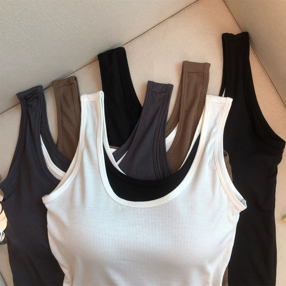 Mexico Dual Built-In Bra Tank Top