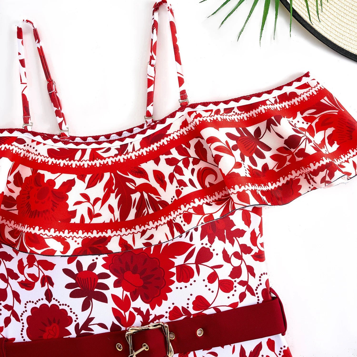 Ruby Rose Monokini With Skirt Set