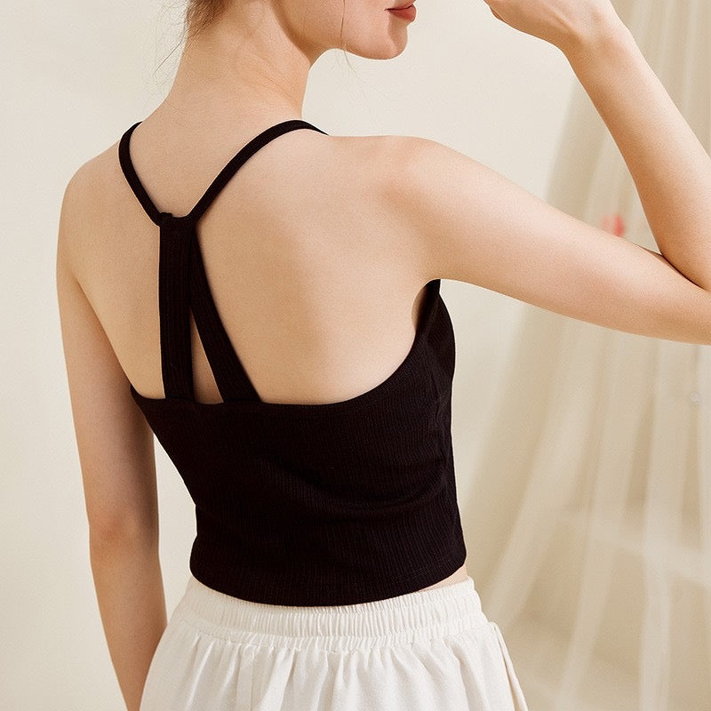 Alpro Halter Neck Built-In Bra Top