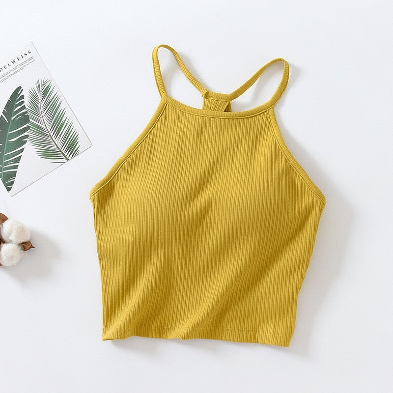 Alpro Halter Neck Built-In Bra Top