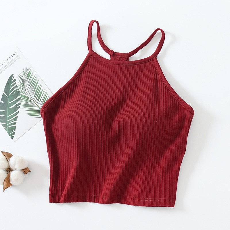 Alpro Halter Neck Built-In Bra Top