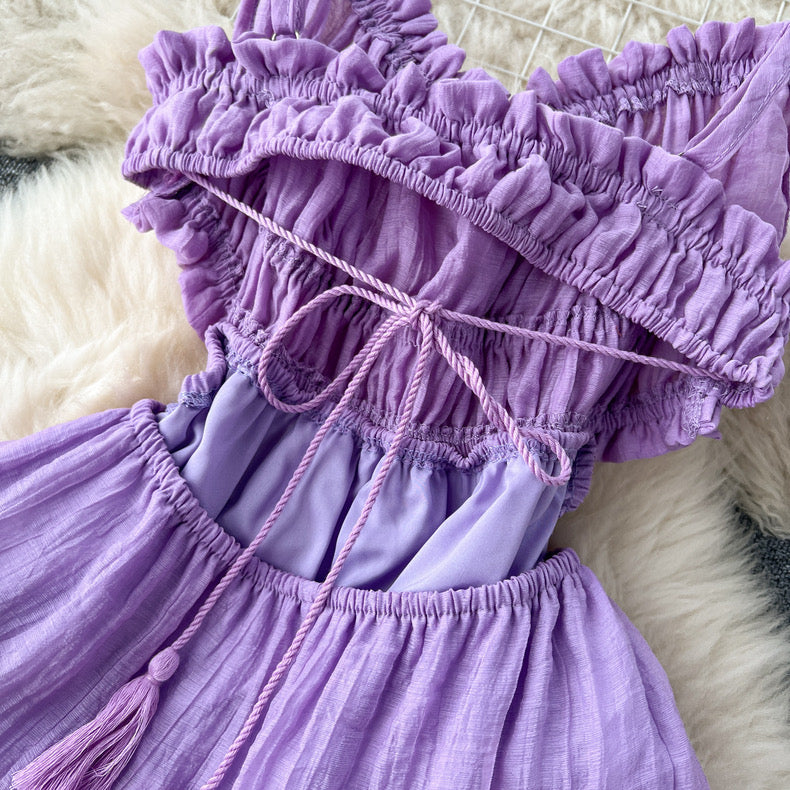 Nicola Fit & Flare Cut Out Dress