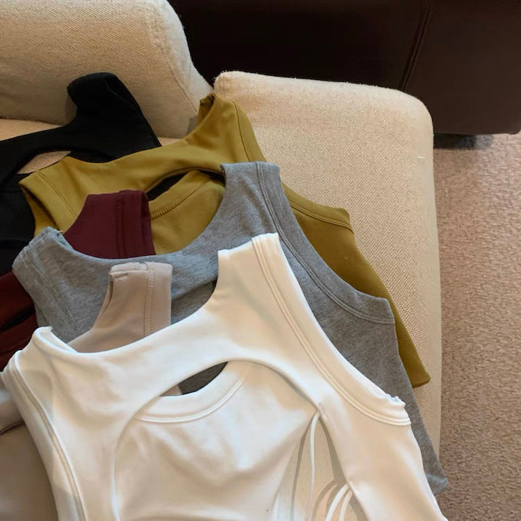 Milan EdgeCross Built-In Bra Top