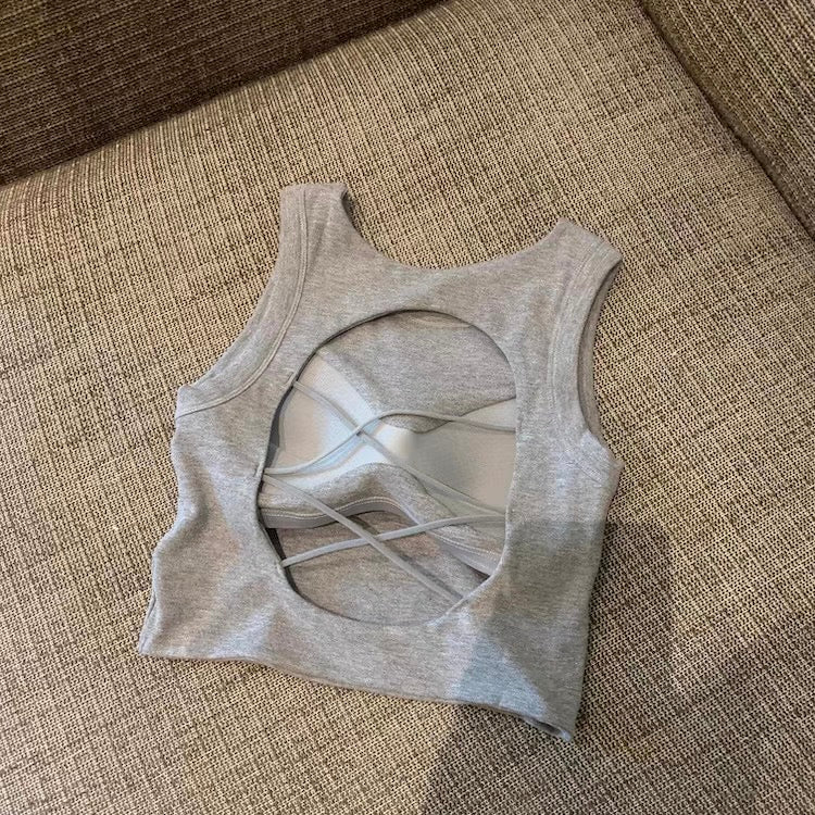 Milan EdgeCross Built-In Bra Top