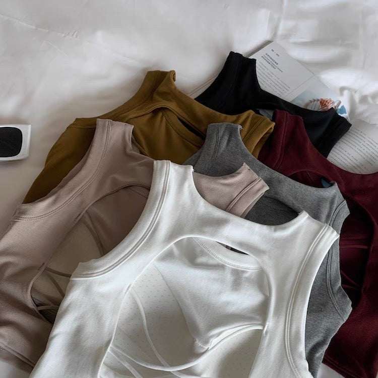 Milan EdgeCross Built-In Bra Top