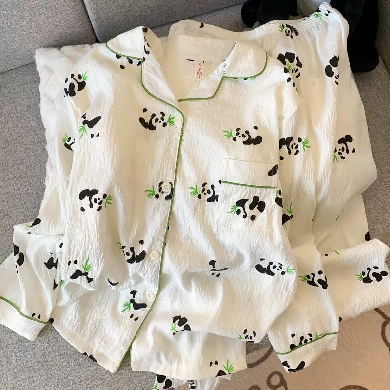 Lazy Panda Padded Nightsuit - 3pc Set