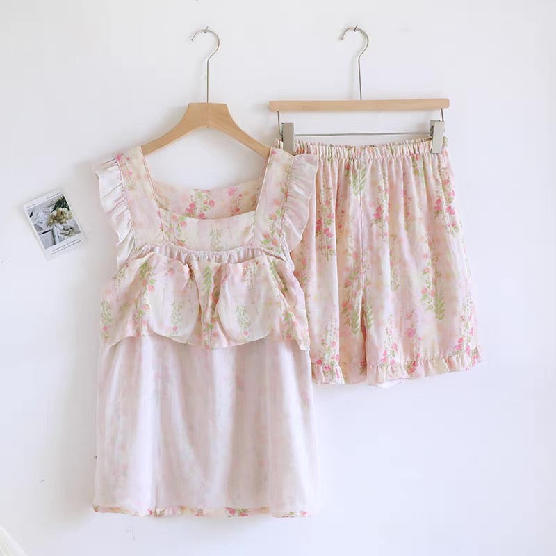 Posie Petal Padded Nightsuit Set