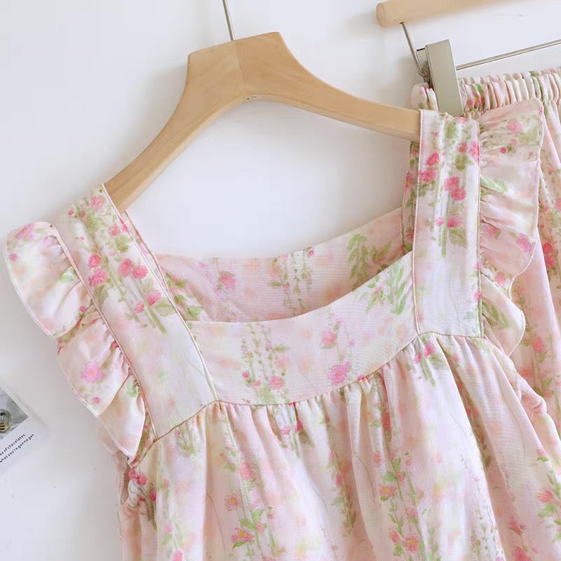 Posie Petal Padded Nightsuit Set
