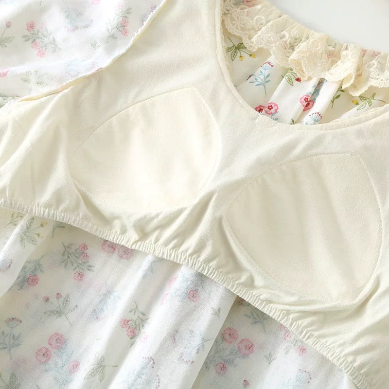 Heirloom Petaline Padded Nightsuit Set