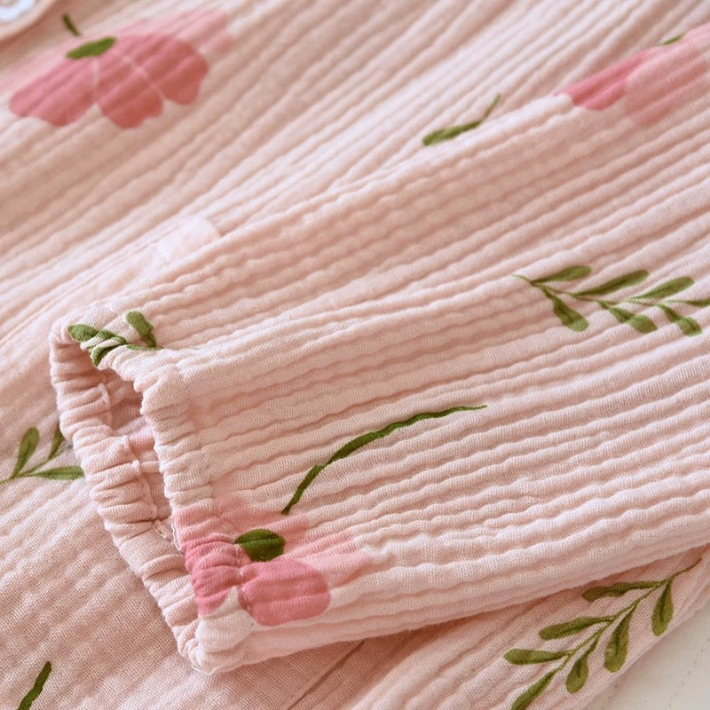 Rosy Whisper Padded Nightsuit Set