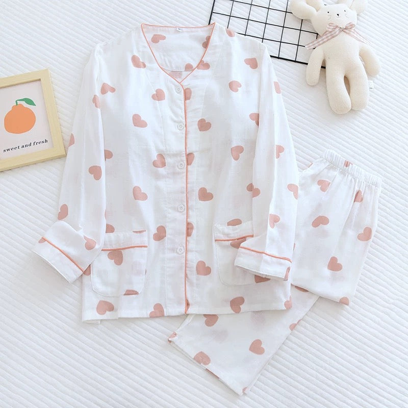 Heart & Hugs Padded Nightsuit Set