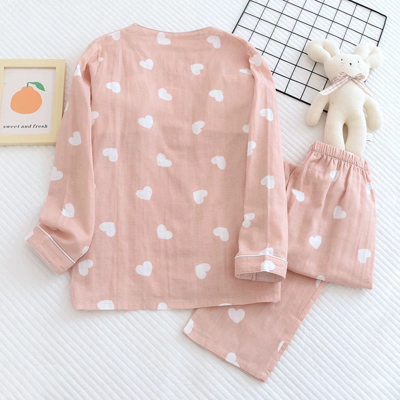 Heart & Hugs Padded Nightsuit Set