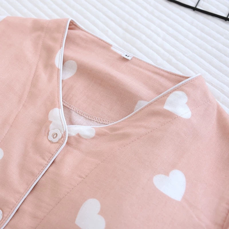 Heart & Hugs Padded Nightsuit Set