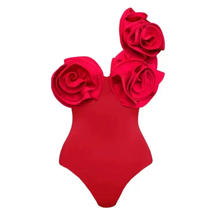 The Rosewood Gala Monokini With Skirt Set