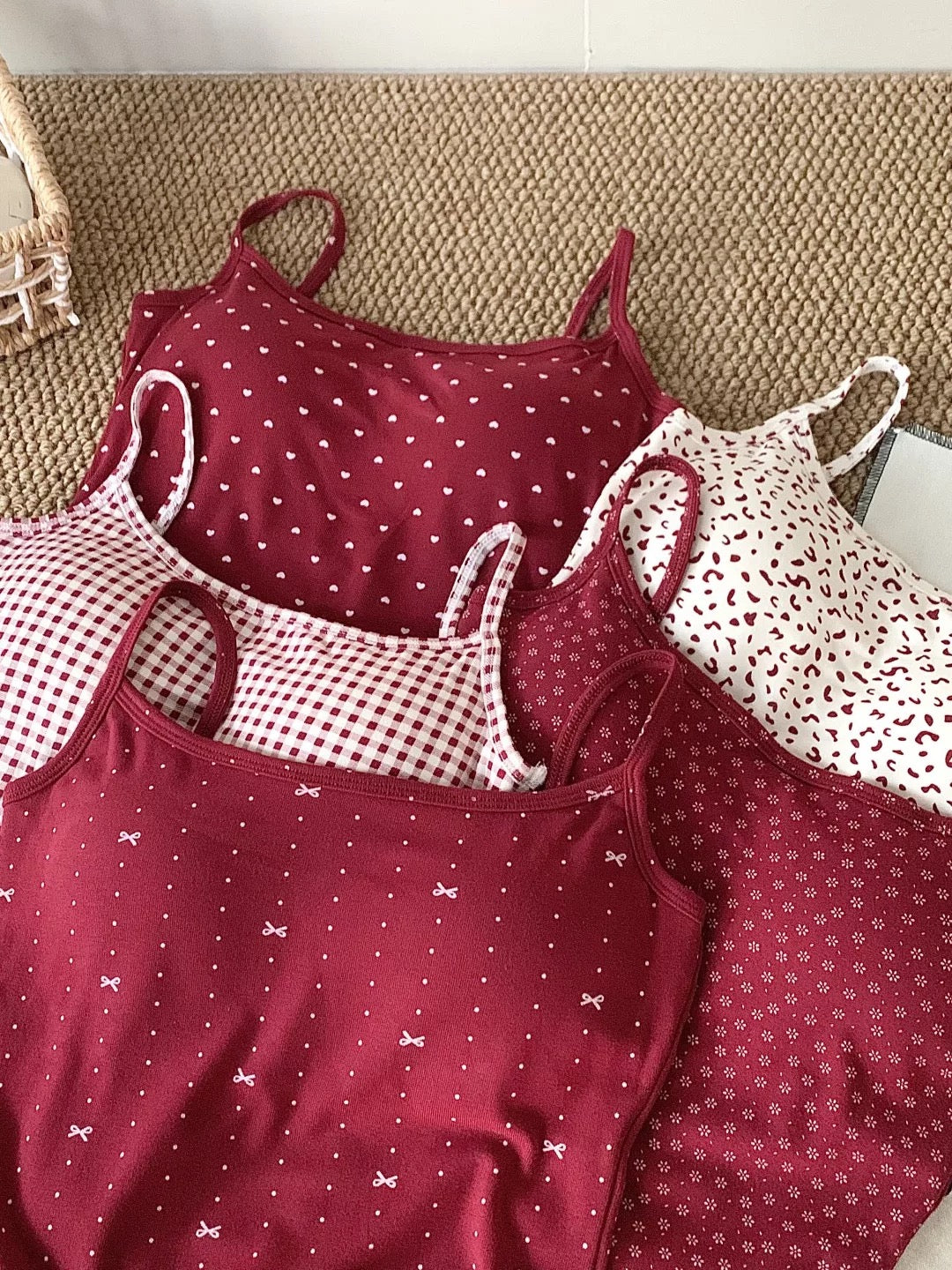 Lil' Love Built-in Bra Cami tops