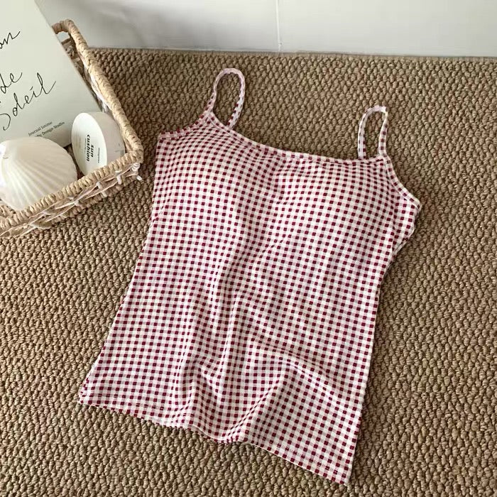 Lil' Love Built-in Bra Cami tops