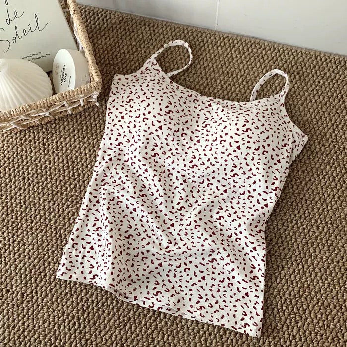 Lil' Love Built-in Bra Cami tops