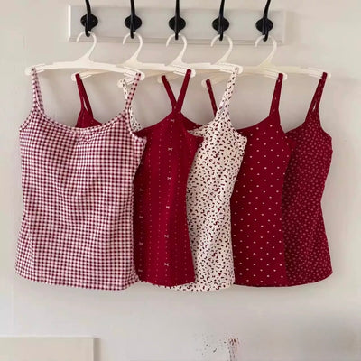 Lil' Love Built-in Bra Cami tops