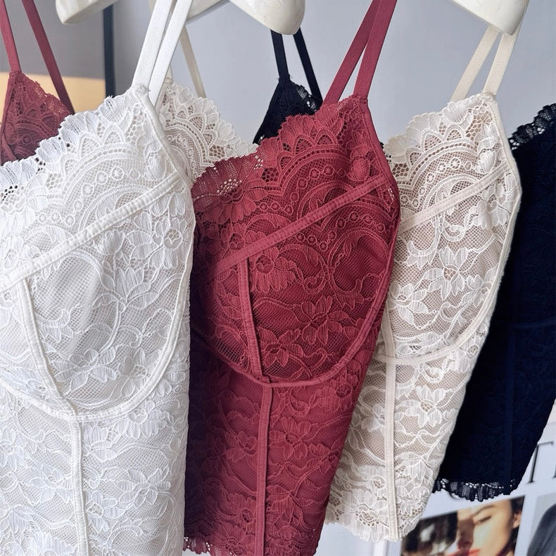 After-hours Lace Built-in Bra Top
