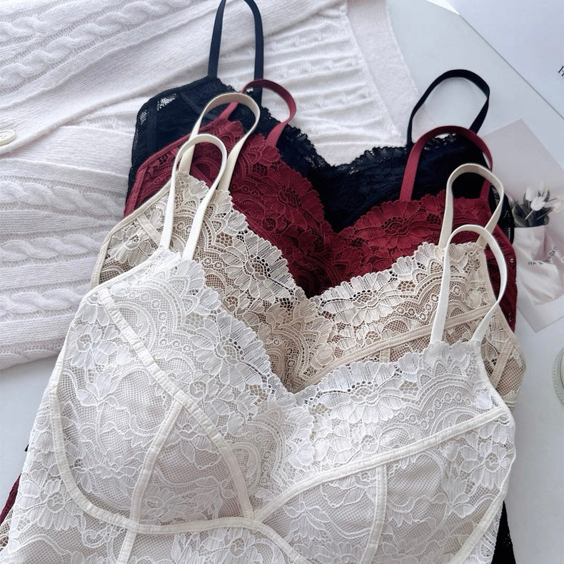After-hours Lace Built-in Bra Top