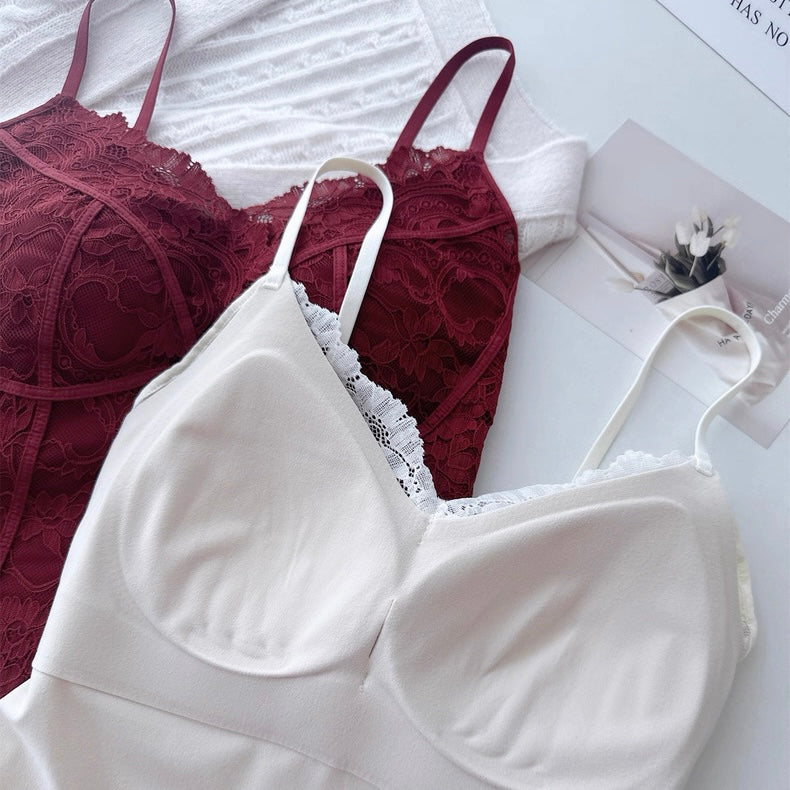 After-hours Lace Built-in Bra Top