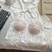 Eyelashes Corset Lace Bralette