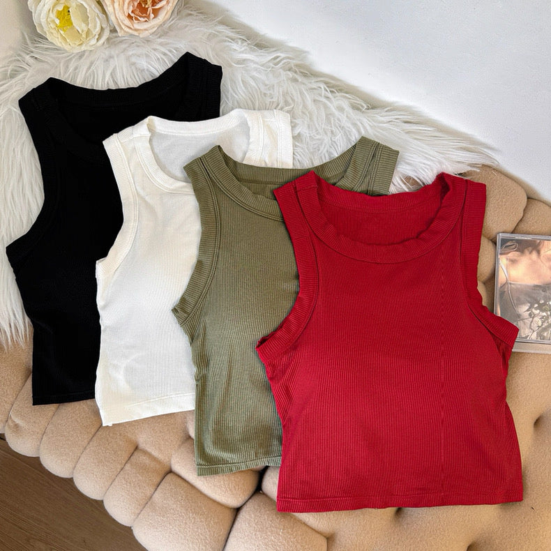 Seoul Hook Back Built-in Bra Top