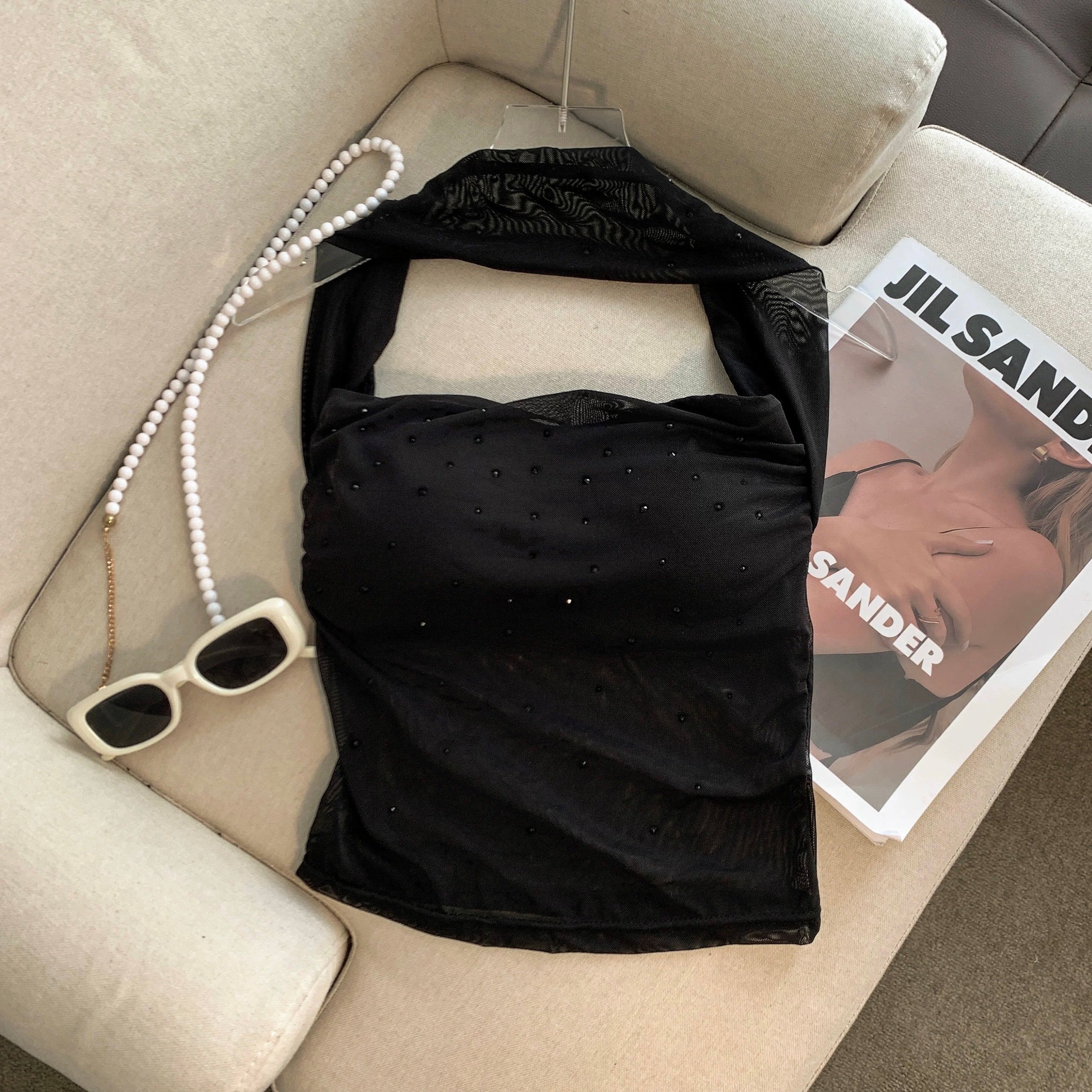 Starlight Dust Built-In Bra Top