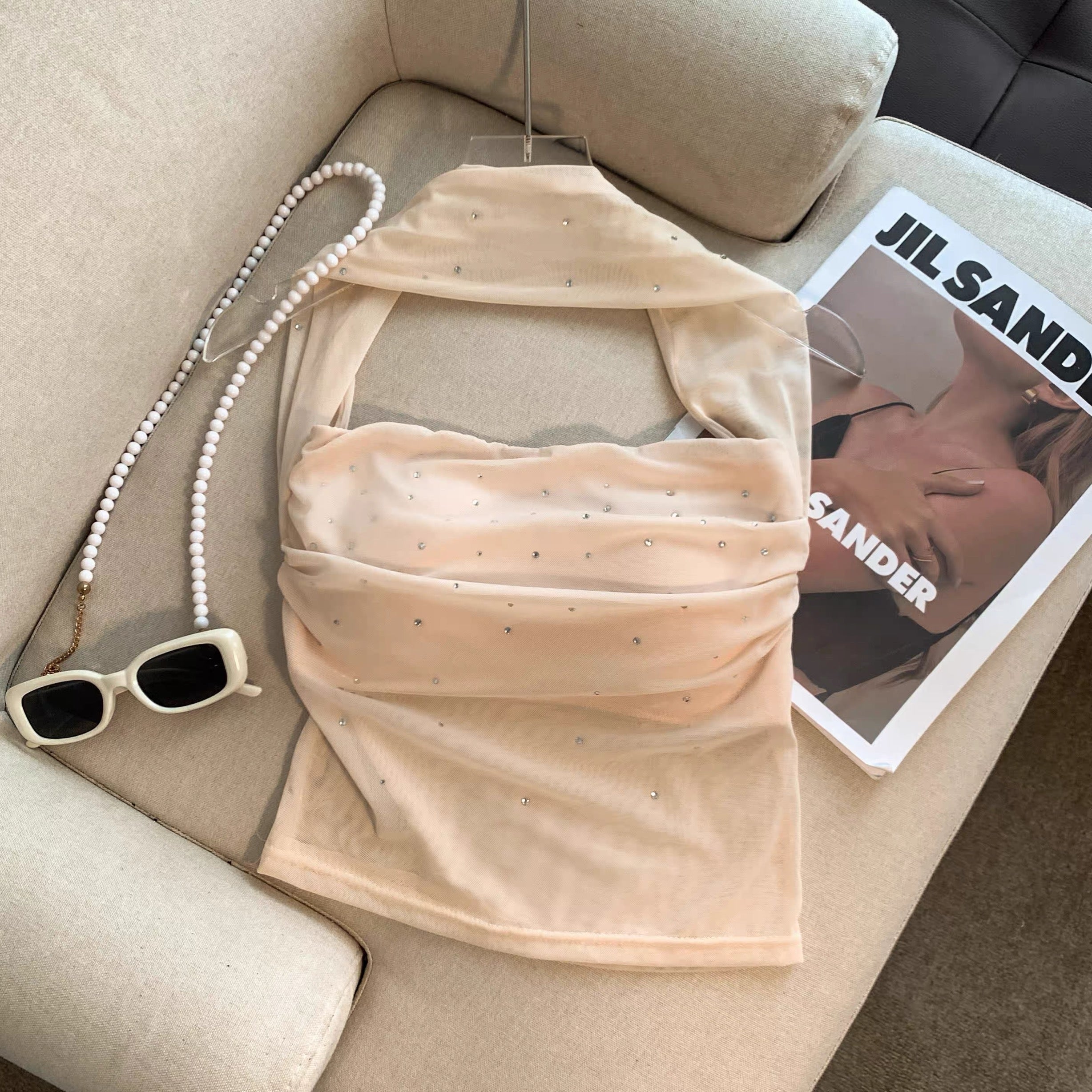 Starlight Dust Built-In Bra Top