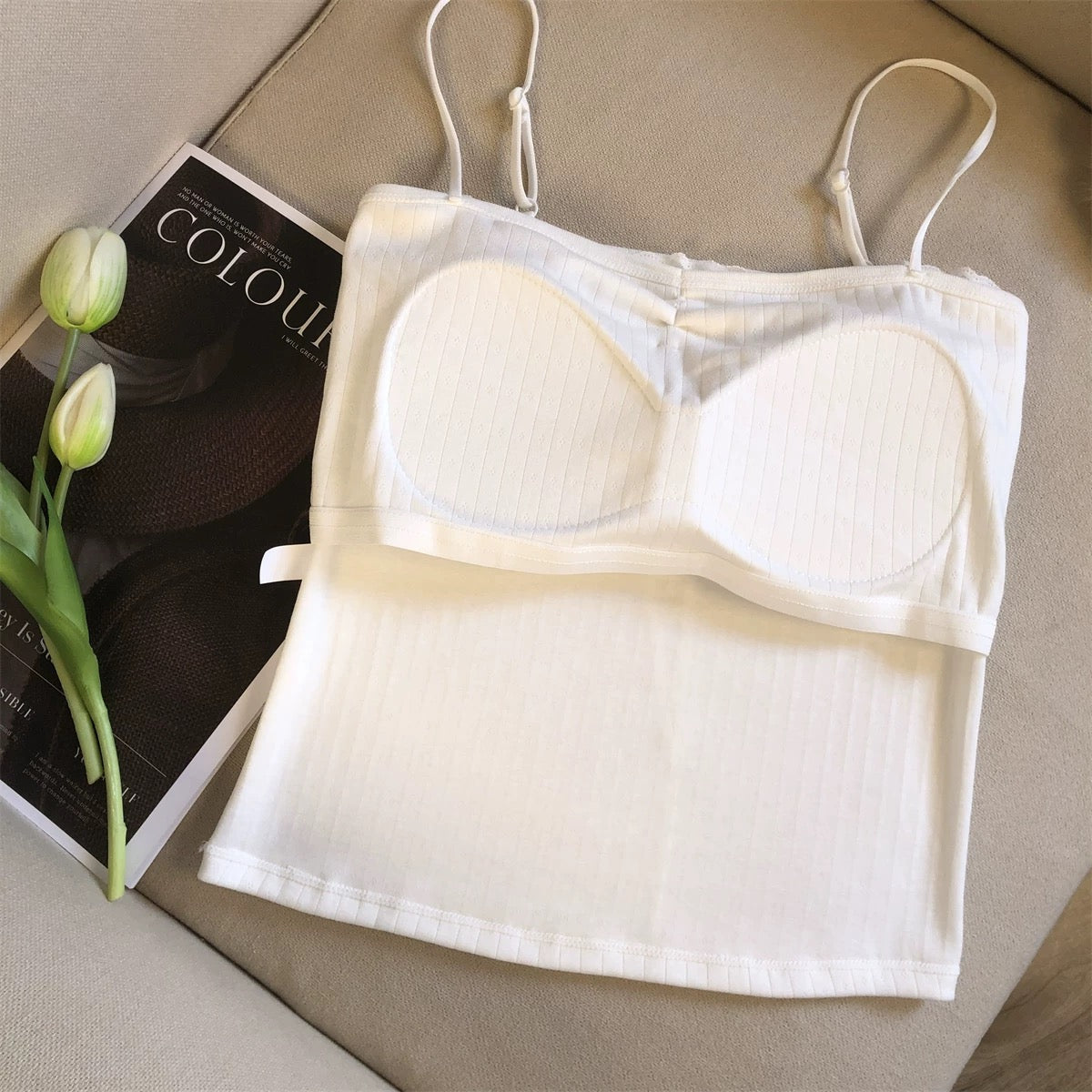 Milkcloud Muse Built-in Bra Top
