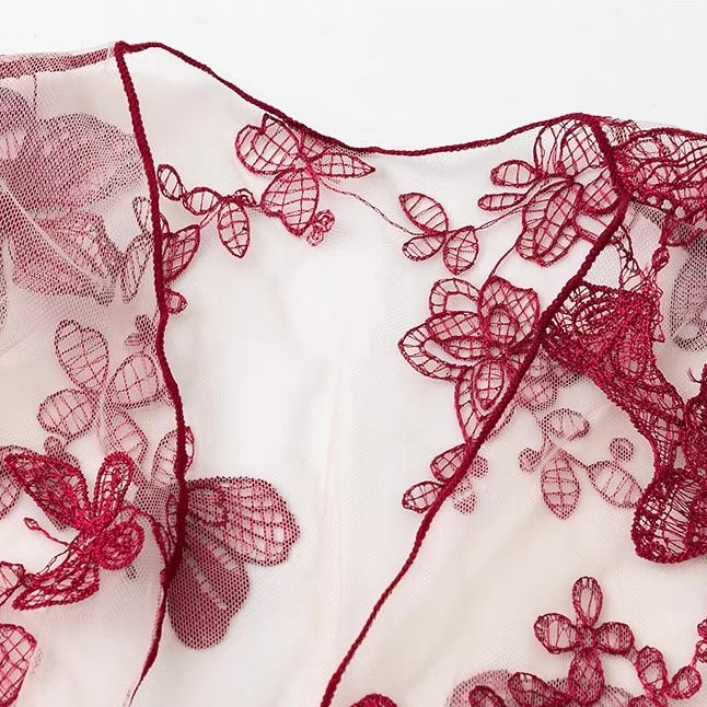 Noir Butterfly Monokini with Shrug