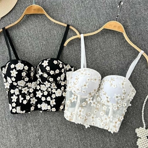 Luxe Daisy Detail Bustier