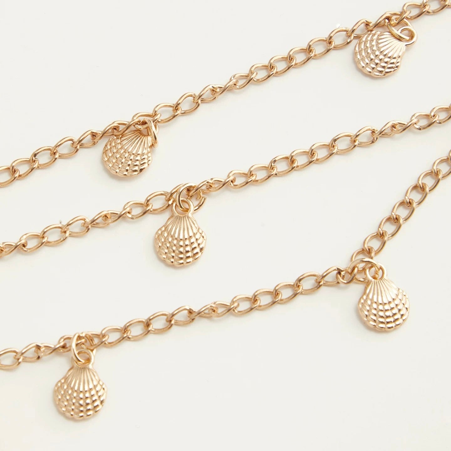 Aurelia Gold-Chain Cut-Out Monokini