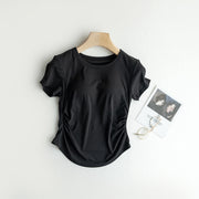 Cinched Waist Padded T-shirt