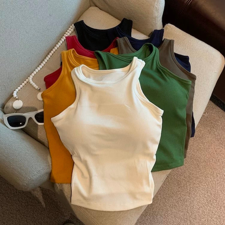 Chroma Curve Built-In Bra Top