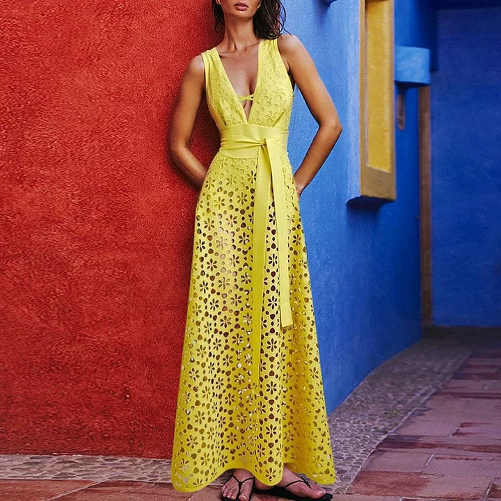 Genda Phool - Monokini & Skirt Set